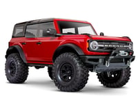 Traxxas TRX-4 1/10 Trail Crawler Truck w/2021 Ford Bronco Body (Red)