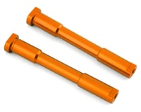 Traxxas Sledge® Aluminum Steering Posts (Orange) (2)