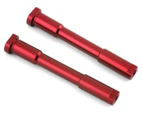 Traxxas Sledge® Aluminum Steering Posts (Red) (2)