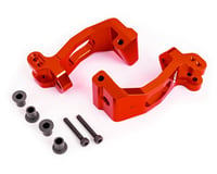 Traxxas Sledge Aluminum Caster Blocks Left & Right (Red) (2)