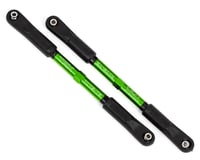 Traxxas Sledge Aluminum Rear Camber Link Tubes (Green) (2)