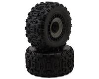 Traxxas Sledgehammer 3.8" Pre-Mounted Monster Truck Tires (Black/Grey) (2)