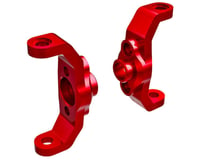 Traxxas TRX-4M Aluminum Caster Blocks (Red) (2)