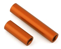 Traxxas TRX-4M Aluminum Center Driveshafts (Orange) (2)