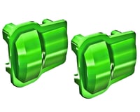 Traxxas Aluminum Axle Cover (Green) (2) (TRX-4M)