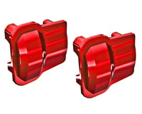 Traxxas Aluminum Axle Cover (Red) (2) (TRX-4M)