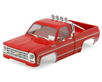 Traxxas TRX-4M 1/18 1979 Chevrolet K10 Truck Pre-Painted Body Set (Red)