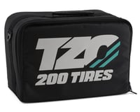 TZO Tires Parts Bag w/3 Tool Boxes (Black)