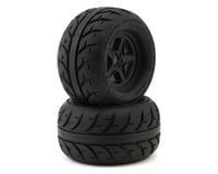 UpGrade RC Street Radials 2.8" Pre-Mounted On-Road Tires w/5-Star Wheels (2)