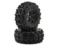 UpGrade RC Saw Blade 2.8" Pre-Mounted Off-Road Tires w/5-Star Wheels (2)