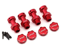 UpGrade RC Aluminum 17mm Hex Conversion for ARRMA™ 3S Vehicles (Red) -