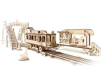 UGears Mechanical Town Tram Line Wooden 3D Model
