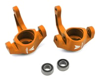 Vanquish Products Aluminum Steering Knuckle Set w/Bearings (2) (Orange)
