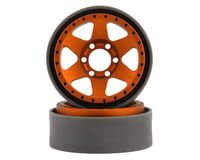 Vanquish Products Method MR310 1.9" Beadlock Crawler Wheels (Orange) (2)
