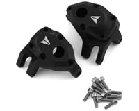 Vanquish Products F10 Portal Aluminum Front Knuckle Set (Black) (2)