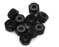 Vision Racing 3mm Aluminum Locknuts (Black) (10)