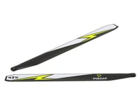 Vulcan Rotors 420mm Carbon Fiber Main Blade Set (Yellow)