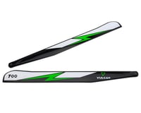 Vulcan Rotors EVO 700mm Carbon Fiber Main Blade Combo Set (Green)