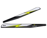 Vulcan Rotors EVO 700mm Carbon Fiber Main Blade Combo Set (Yellow)