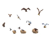 Woodland Scenics HO Scale Birds & Nests Micro Figures