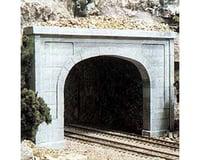 Woodland Scenics N Double Tunnel Portal, Concrete (2)