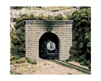 Woodland Scenics HO Single Tunnel Portal, Cut Stone
