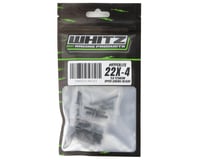 Whitz Racing Products HyperLite TLR 22X-4 Titanium Upper Screw Kit (Black)