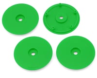 Whitz Racing Products 1/10 Whiplash Wheel Covers (Green) (4)