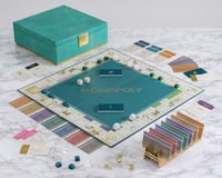 WS Games Company Monopoly Del Mar Shagreen Edition