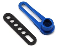 WRAP-UP NEXT Aluminum Long Adjustable Servo Horn (Blue) (23T-Sanwa/KO)