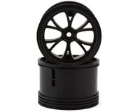 eXcelerate Super V Drag Racing Rear Wheels (Black) (2) (Wide) w/12mm Hex