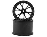 eXcelerate Super V Pro Lite Rear Wheels (Black) (Wide) (2)