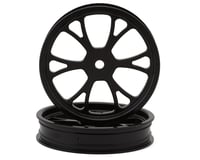 eXcelerate B-Mag Super V Drag Racing Front Wheels (Black) (2) w/12mm Hex