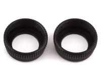 XRAY Aluminum Shock Cap-Nut w/Vent Hole (Black) (2)