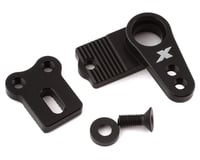 XRAY X1 Aluminum Adjustable Servo Saver Set (Black)
