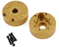 Yeah Racing Traxxas TRX-4 High Mass Brass Outer Portal Drive Housing (2) (118g)