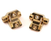 Yeah Racing Brass Rear Suspension Link Mount for Traxxas TRX-4/TRX-6 (2)