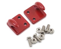 Yeah Racing 1/10 Crawler Scale Accessory Set (Red) (Off Center Hooks)