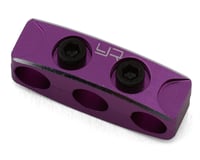 Yeah Racing 12-14AWG Aluminum Wire Organizer Clamp (Purple)