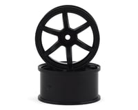 Yokomo 12mm Hex Racing Performer Drift Wheels (Black) (2)