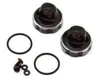 Yokomo SO2.0/MO2.0 13mm Aluminum Shock Caps (Black) (2)