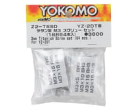 Yokomo M3 Titanium YZ-2 Dirt Screw Set (84 Pieces)