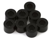 Yokomo 3x6x4mm Aluminum Spacers (Black) (8)