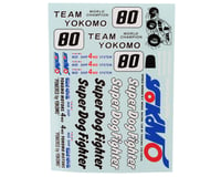 Yokomo 807C Super Dog Fighter Decal Sheet