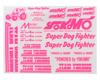Yokomo Super Dog Fighter Decal Set (Pink)