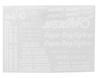 Yokomo Super Dog Fighter Decal Set (White)