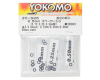 Yokomo 2.5mm Shim Spacer Set (0.13mm, 0.25mm & 0.50mm)