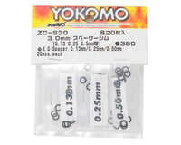 Yokomo 3.0mm Shim Spacer Set (0.13mm, 0.25mm & 0.50mm)