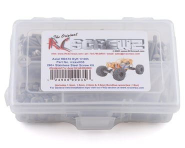 RC Screwz Element RC Enduro GateKeeper Stainless Steel Screw Kit