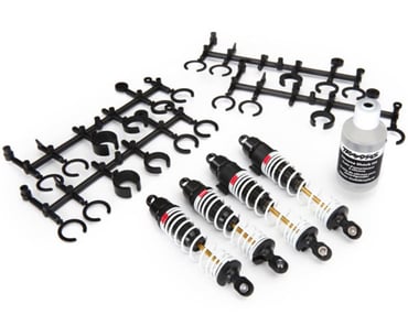 Traxxas Hard Anodized Teflon Coated Big Bore Front Shock Set (Long